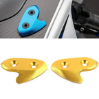 Rearview Mirror Block Off Base Plates for Yamaha R1 YZF-R1 (2015–2019)