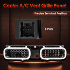 Console Dash Center Air Vents Trim Insert for Toyota Aurion Camry (2007–2011)