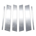 Stainless Steel Pillar Post Covers Kit for 2019–2024 Toyota RAV4 (6 Pieces)