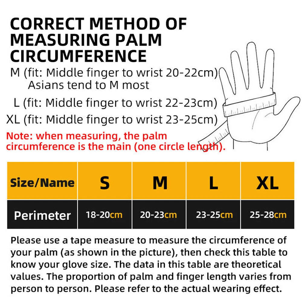 Motorcycle Gloves Touch Screen Full Finger for Motorbike