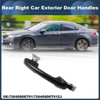 Rear Right Door Handle No. 72640SDET01 for Honda Accord (2003–2007) Black
