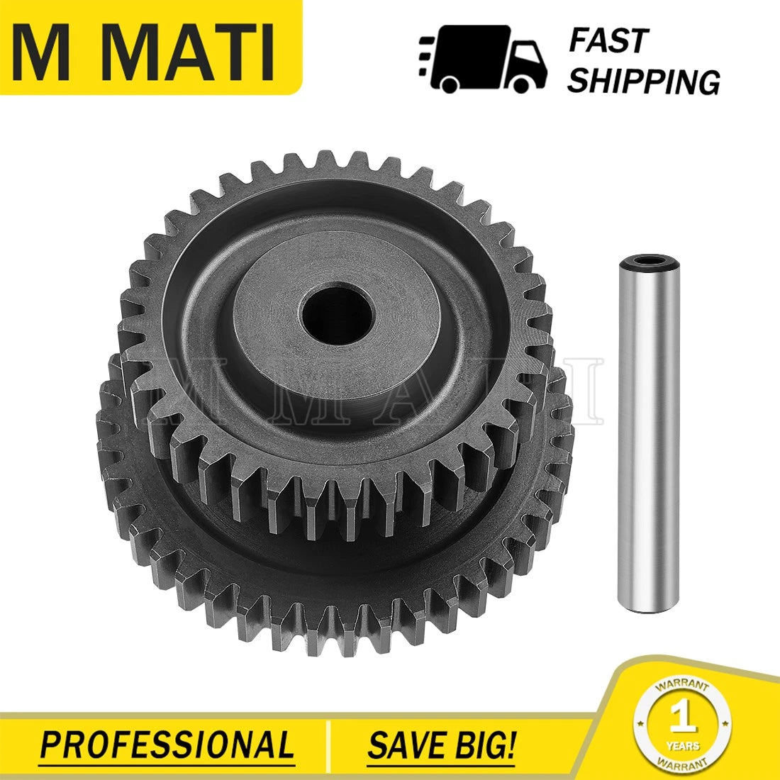 Starter Clutch Idler Gear Shaft for Yamaha VSTAR 1100 (1999–2009)