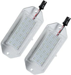 2Pcs White SMD LED License Plate Lamp for Volvo 944 964 S90 (1990–1998)