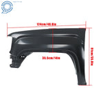 Front Left Fender Panel for GMC Sierra 1500/2500/3500 (2014-2018)