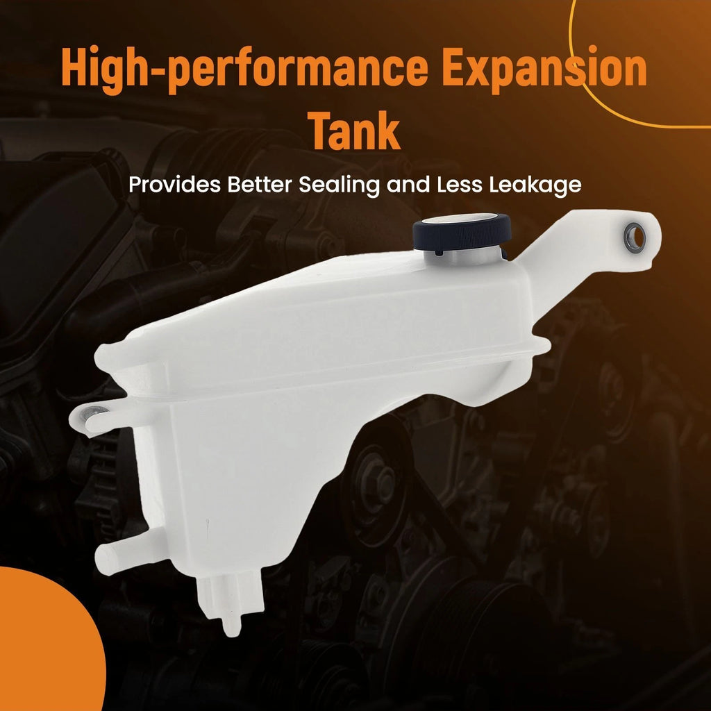Coolant Radiator Expansion Tank with Cap for Toyota Corolla (2008–2018)
