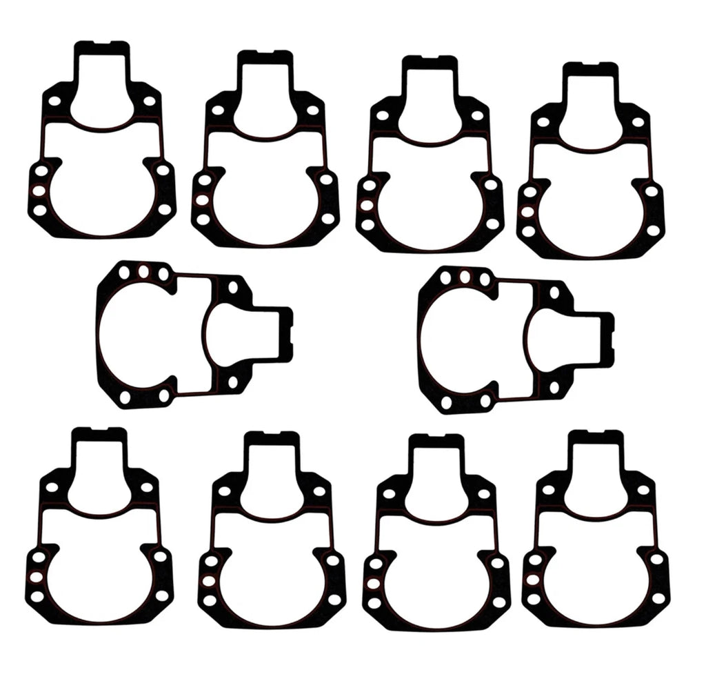 Set of 10 Bell Housing Gaskets for MerCruiser Alpha 1 Gen II (1991–2000) 27-94996Q2 9-61012