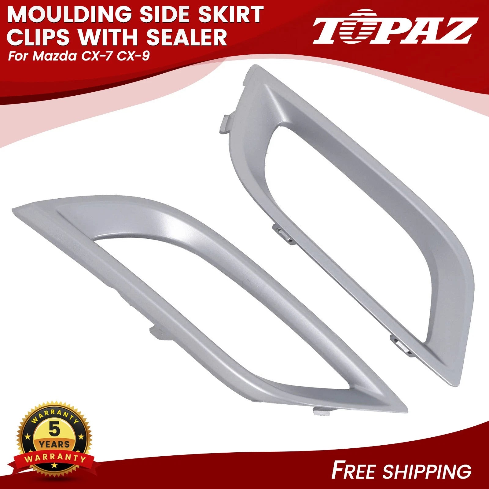 Fog Light Trim Bezel Set for Mazda 3 (2010–2011)