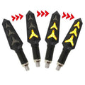4X LED Turn Signal Lights for Honda VT VLX VTX Shadow (12V)