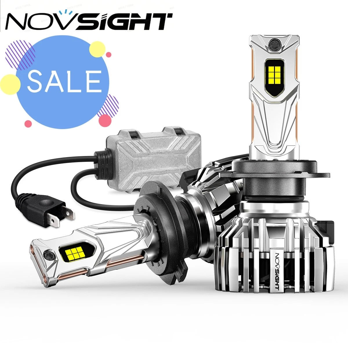 H7 LED Headlight Bulbs for 6500K 400% Brighter