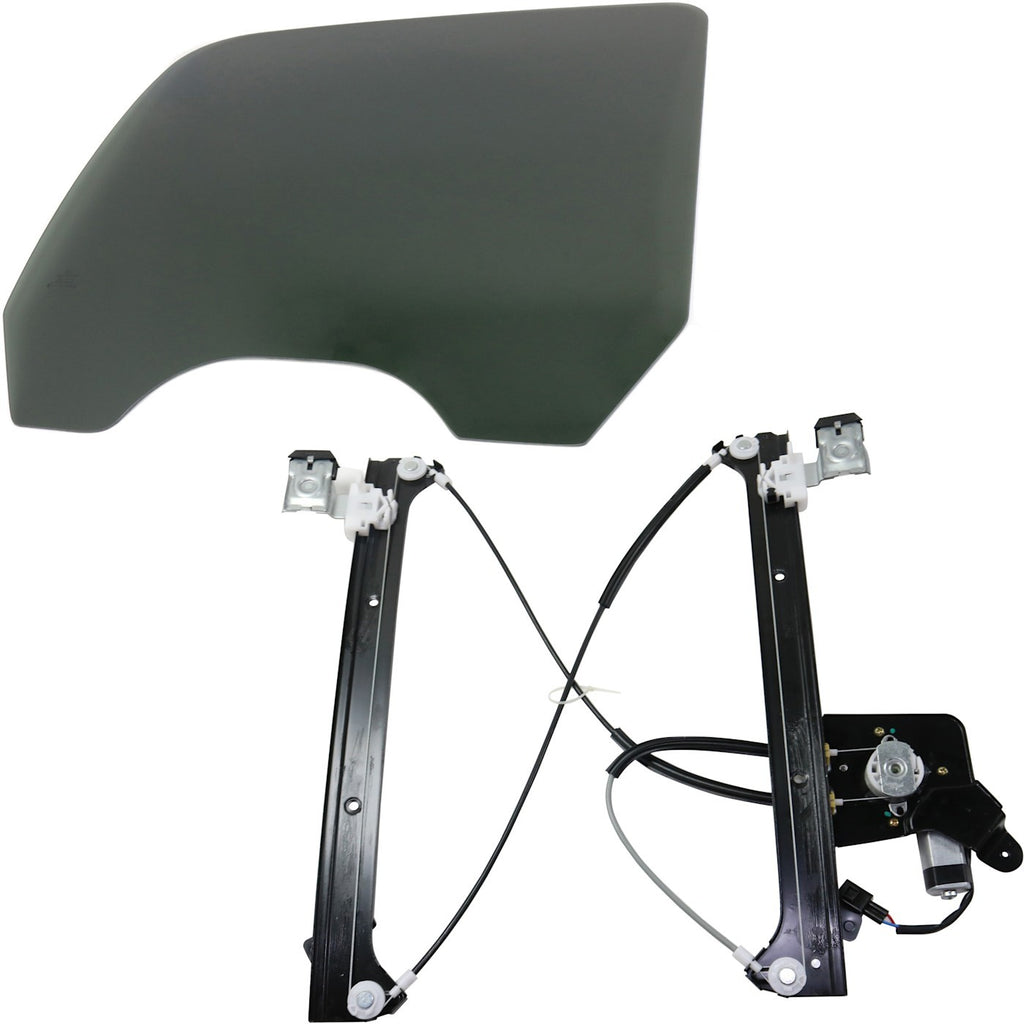 Door Glass Kit for Chevrolet Silverado 1500, Sierra 1500 (2004–2006)