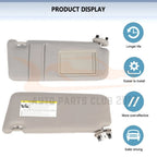 Sun Visor with Vanity Light for Toyota Camry (2009)