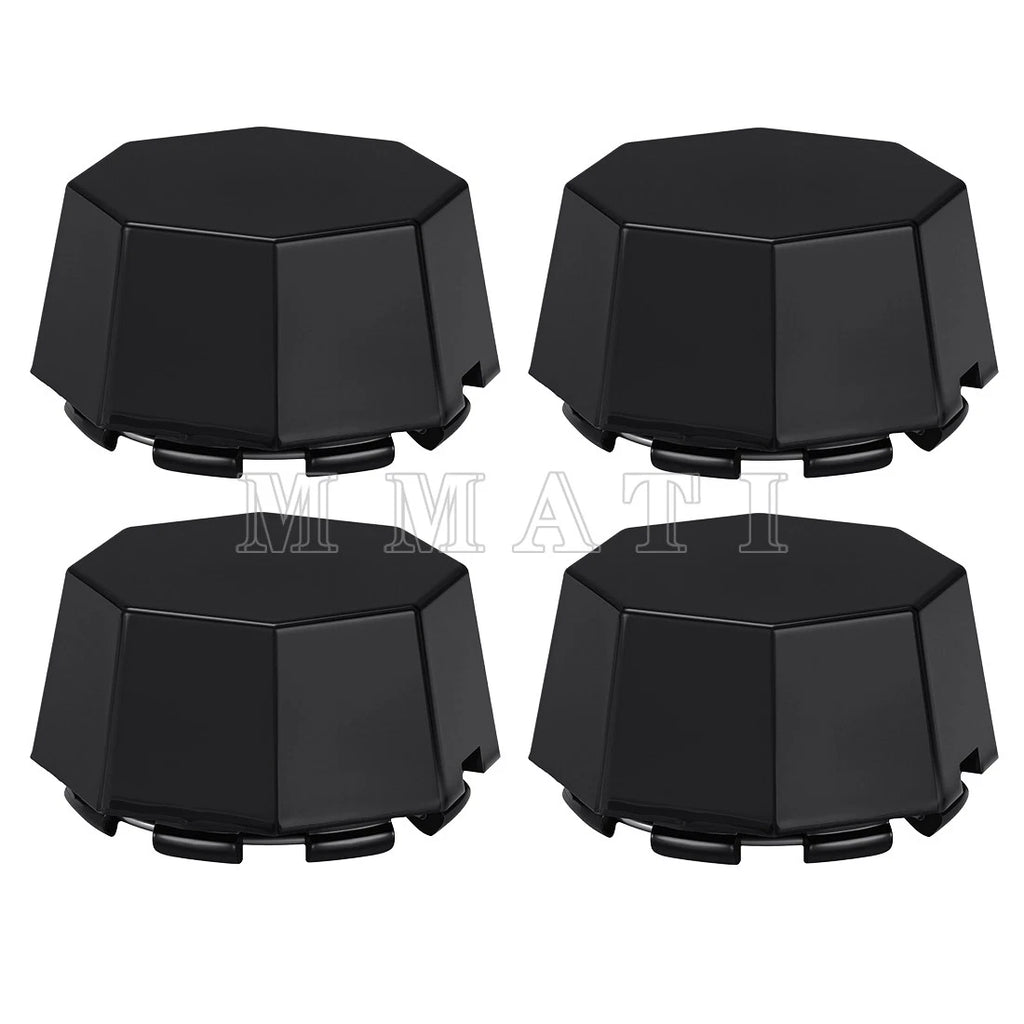 Set of 4 Black Hub Caps Cover for Polaris Sportsman 570 (2015–2025)