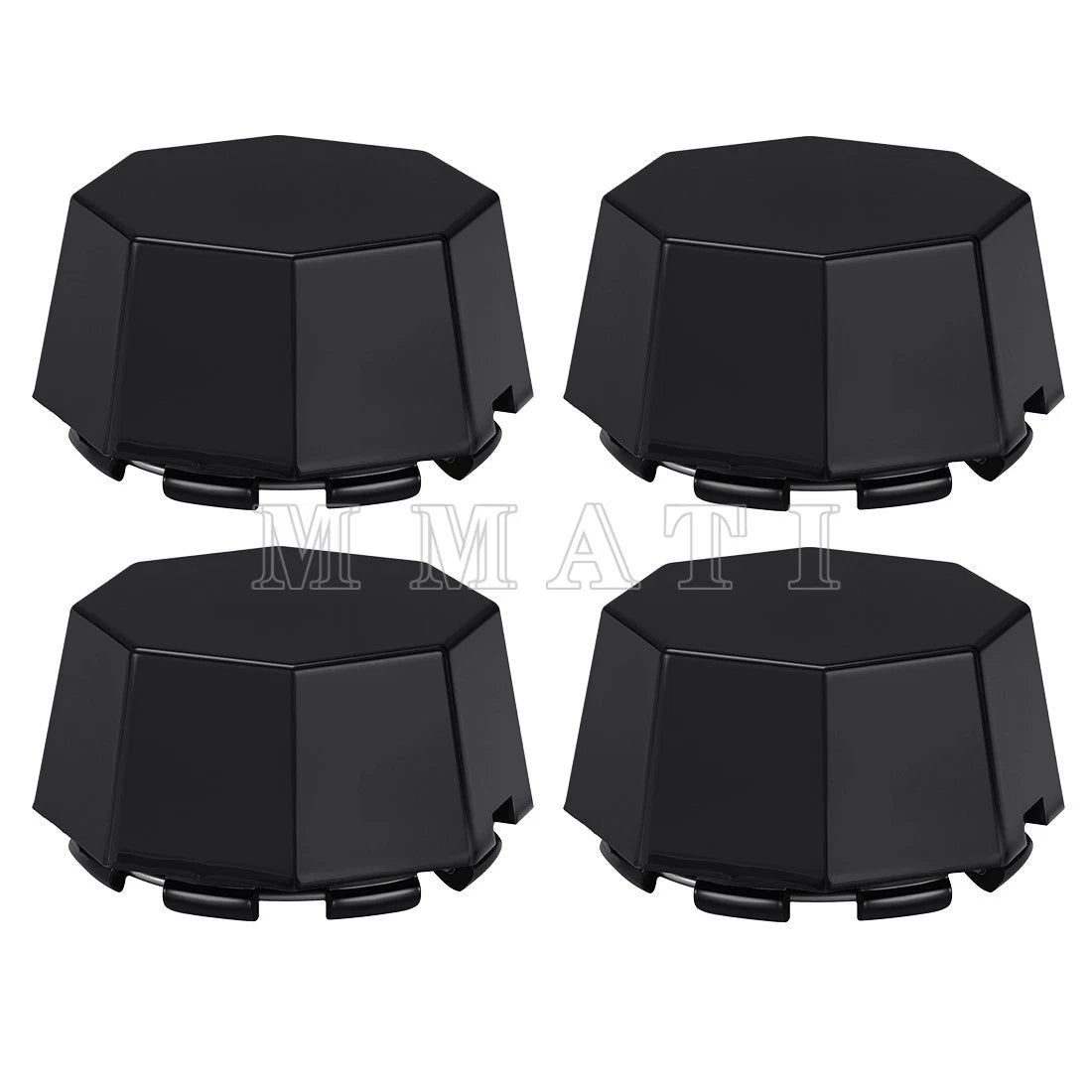 Set of 4 Black Hub Caps Cover for Polaris Sportsman 570 (2015–2025)