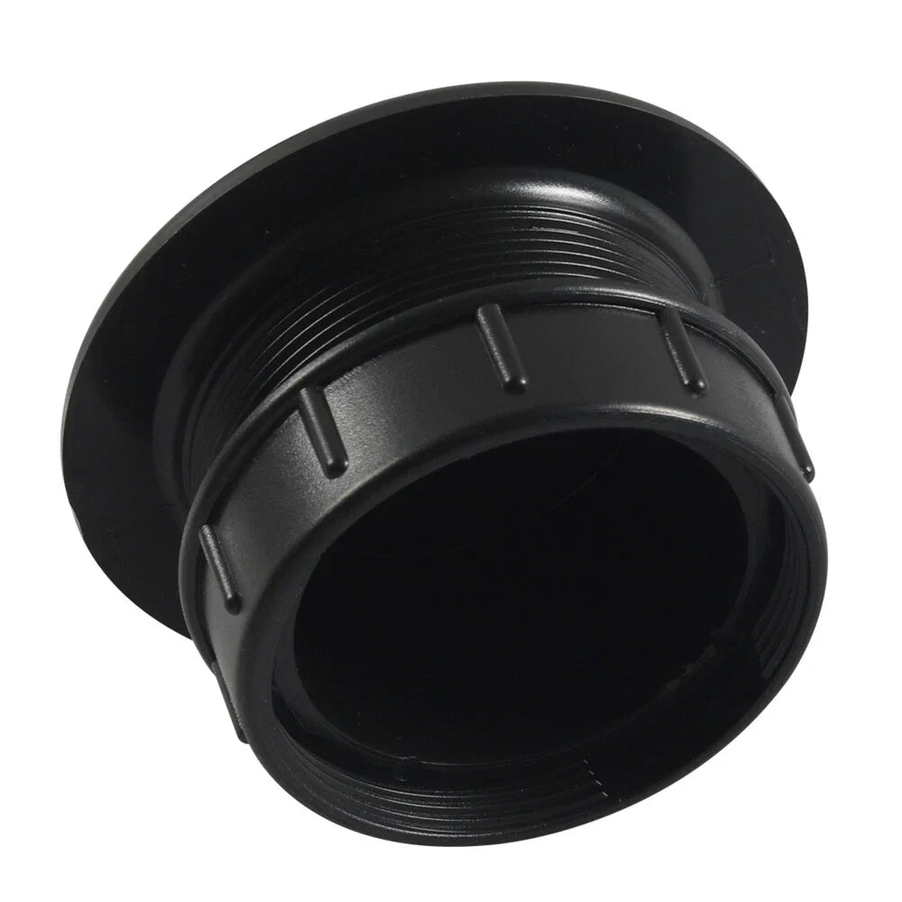 Black Table Umbrella Hole Ring Plug Cap Set for Outdoor Table Cover