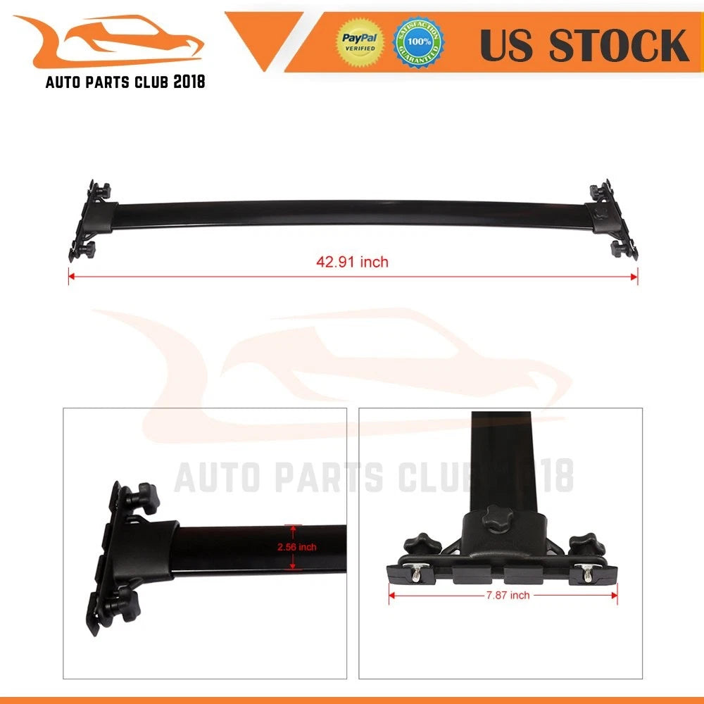 Aluminum Roof Rack Crossbar for Toyota Highlander (2008–2009)