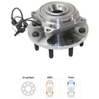 Set of 2 Wheel Hubs for Ram 4WD 4X4