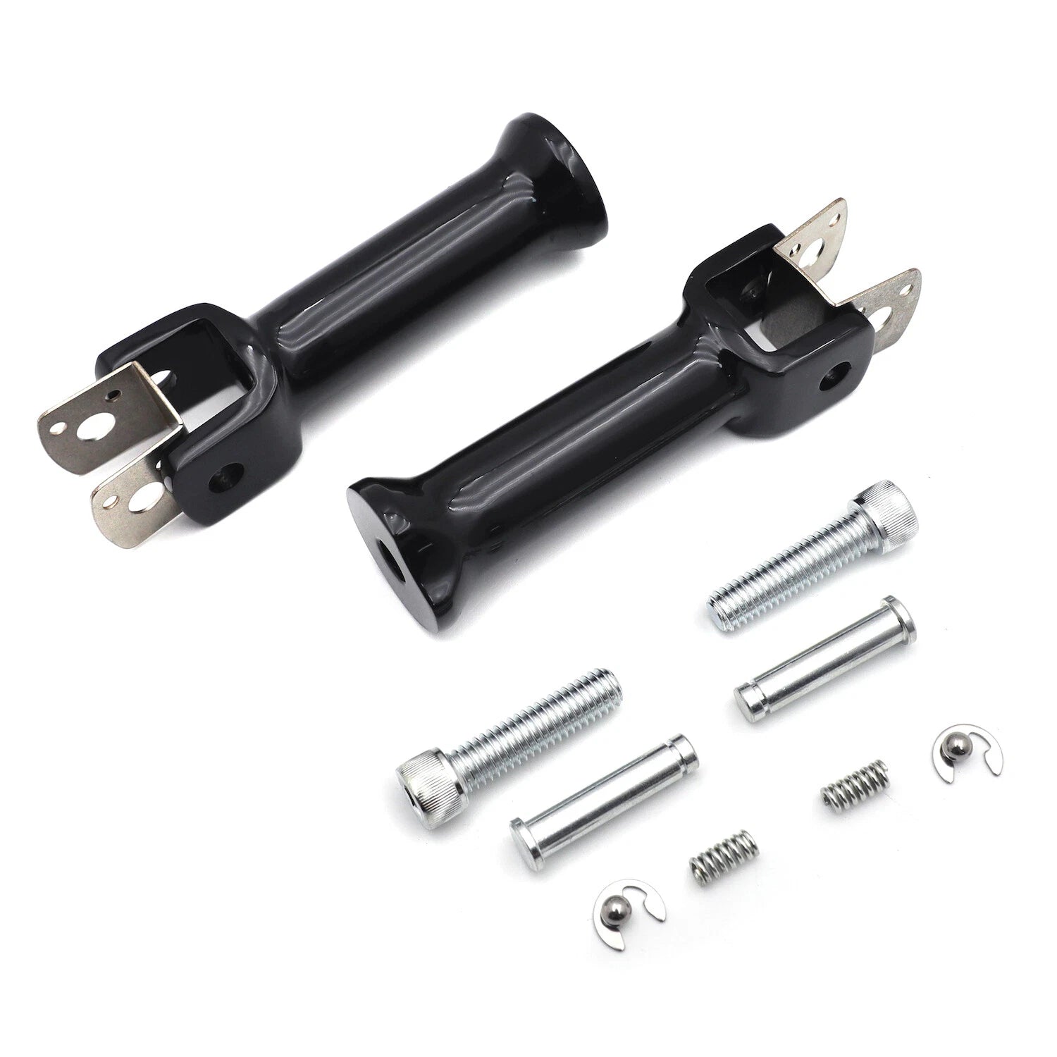 Footpeg Support Mount Clevis for Harley Softail (2018–2020) - Gloss Black