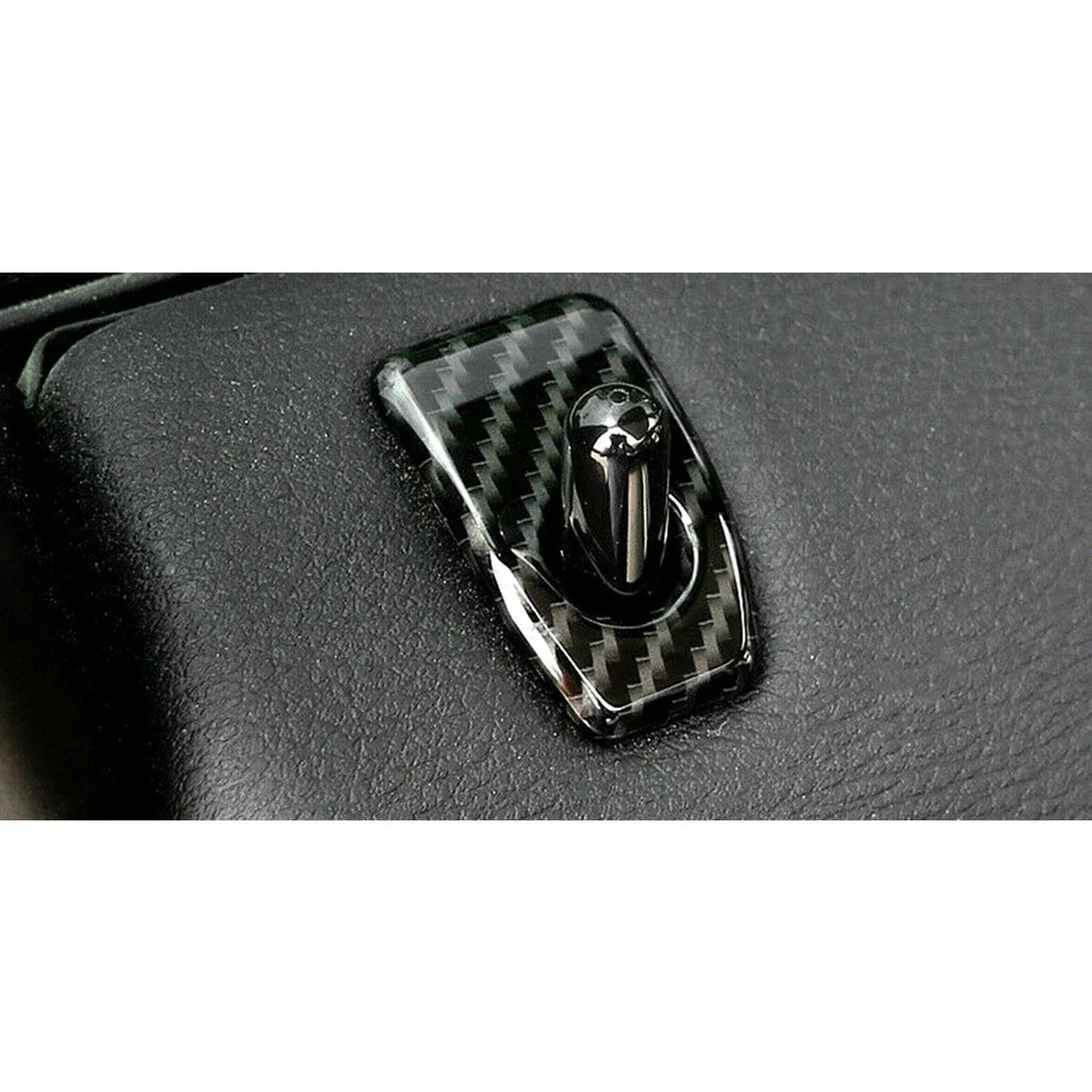 4pcs Carbon Fiber Door Lock Knob Covers for BMW X5 F15 (2014-2017)