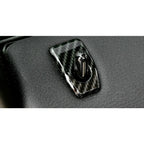4pcs Carbon Fiber Door Lock Knob Covers for BMW X5 F15 (2014-2017)