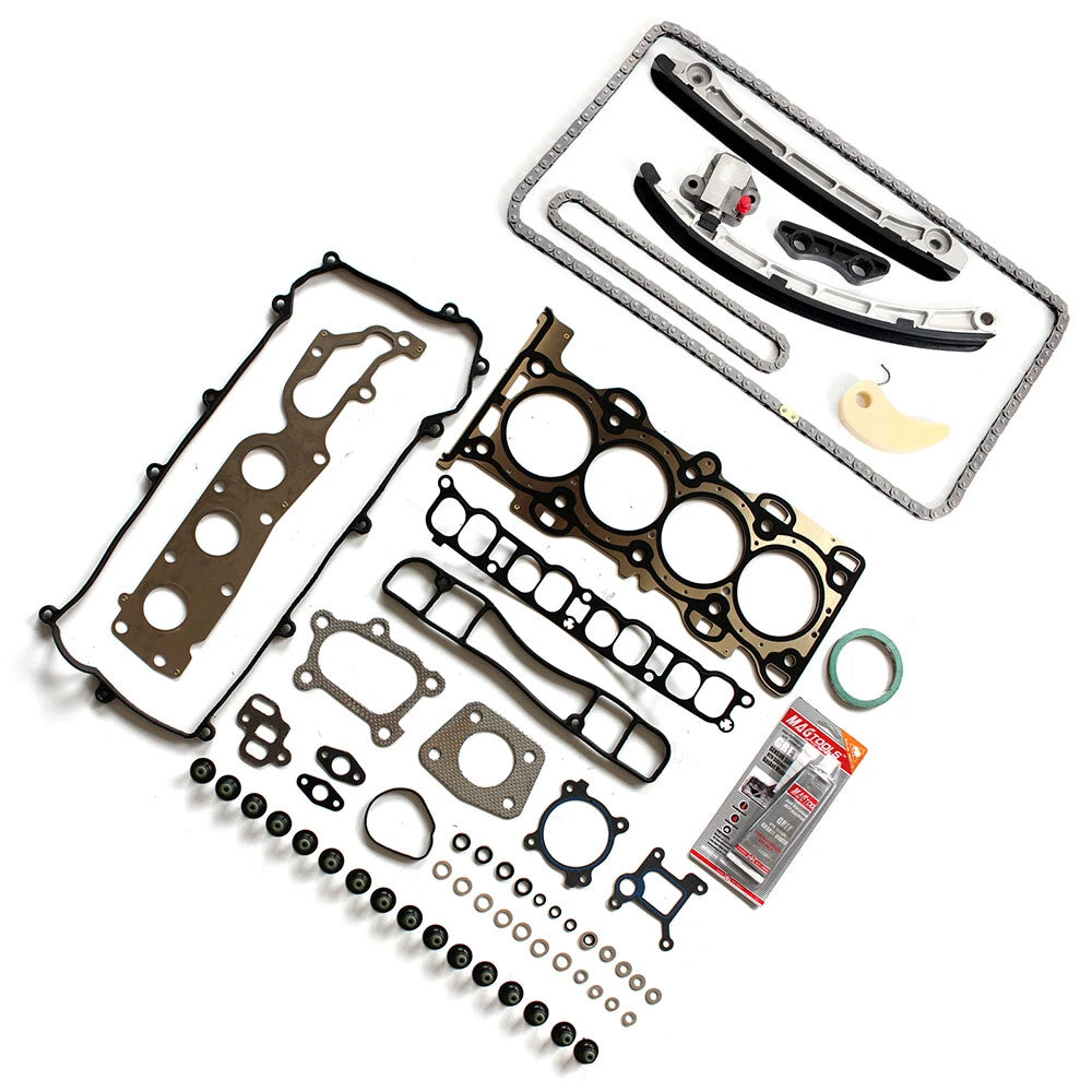 Engine Timing Chain Kit & Head Gasket Set for Mazda 3 6 CX-7 (2007–2013)