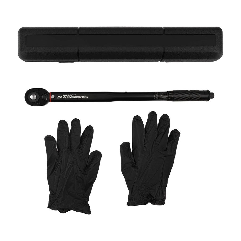 Torque Wrench 1/2 Drive 10-150 Ft-Lb for Automotive (Pre-calibrated)