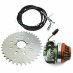 36T Sprocket Kit for Motorized Bicycle 49-80cc 2 Stroke