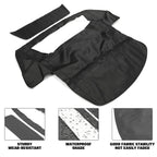 Black Convertible Soft Top with Window for Chevy C4 Corvette (1986–1993)