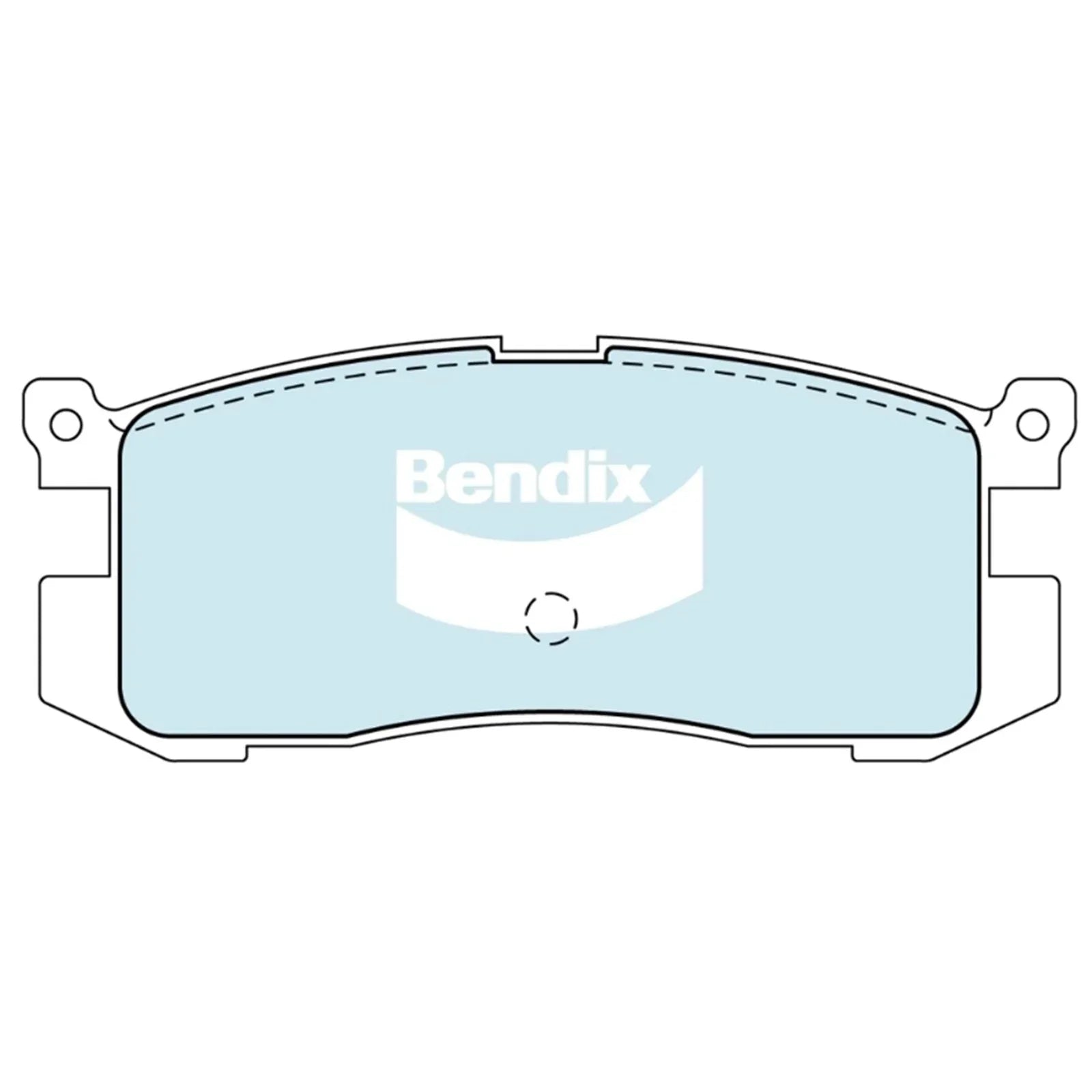 Rear Disc Brake Pad Set for Ford Telstar (1987-1992)