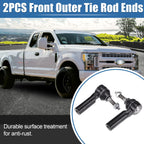 2X Front Outer Tie Rod End Links for Ford Mustang (2005–2014)