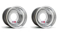 Set of 2 DWT .190 Polished ATV Rear Wheels Rims 8x8 for Honda 450R 400EX 250R