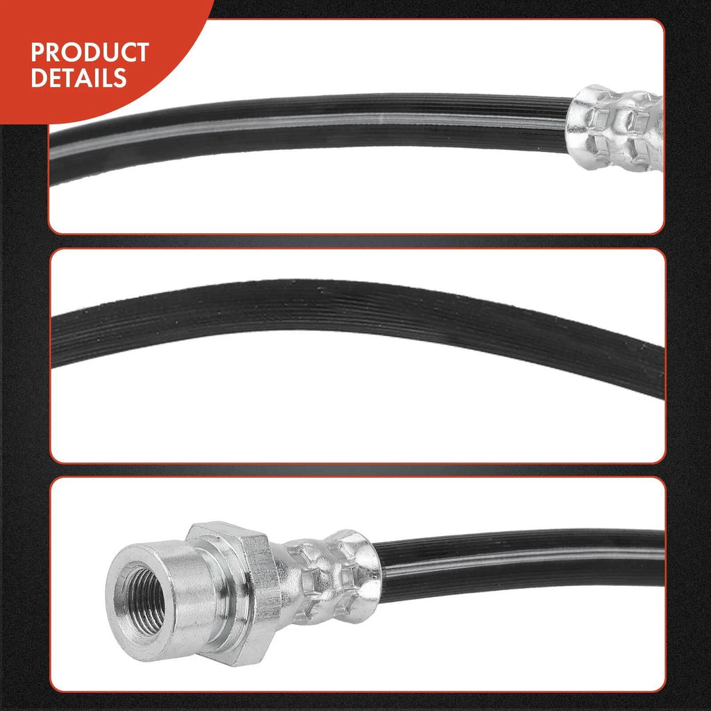 2X Rear Brake Hydraulic Hose for Kia Rio (2001–2005)