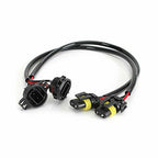 2x 5202 H16 to 9006 Socket Extension Wire Harness for HID Conversion (2014-2024)