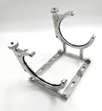 Polished Billet Aluminum NOS Single Bottle Bracket Holder for Universal (All Years)