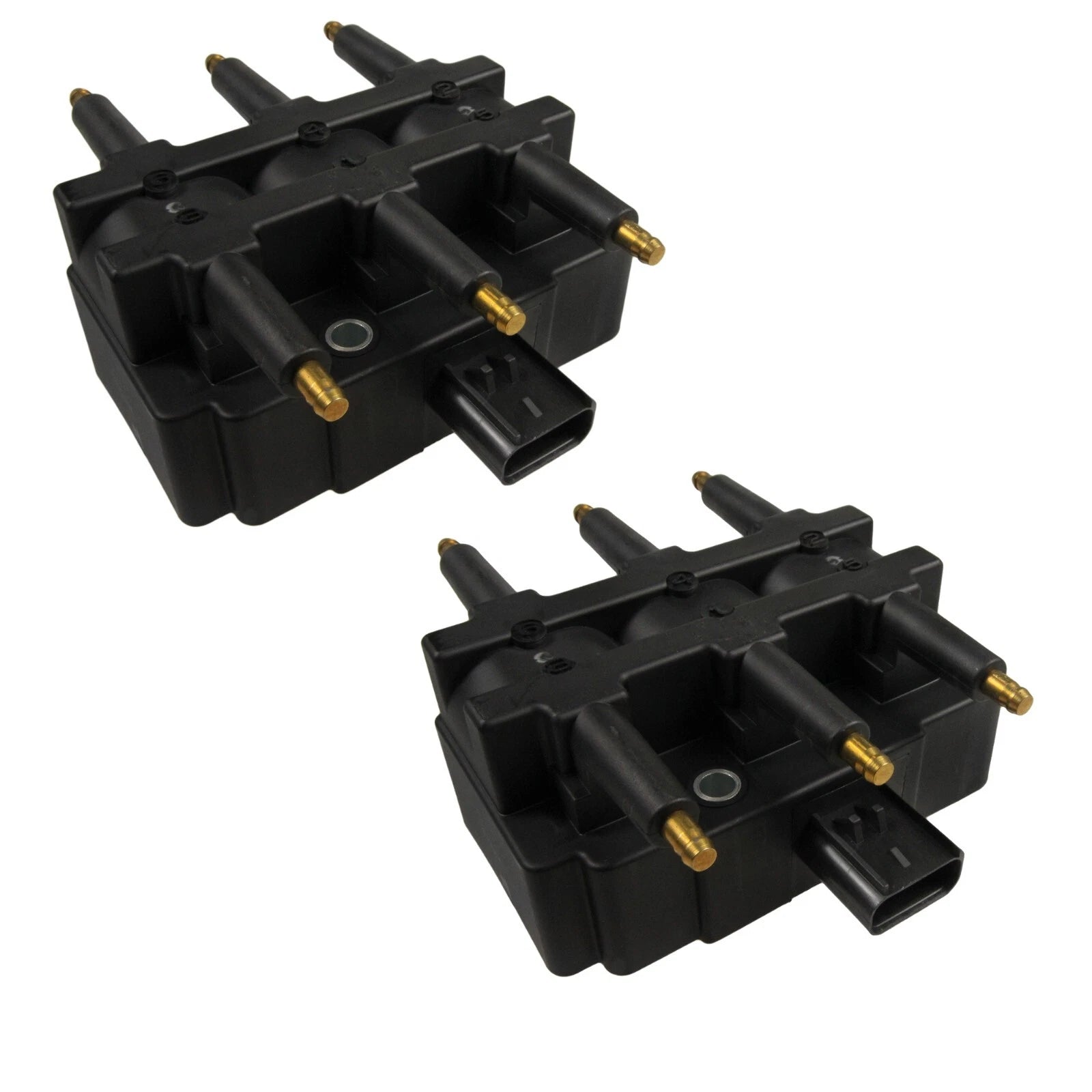 NGK Ignition Coils Pair Set of 2 for Chrysler Dodge Jeep VW (DIS)