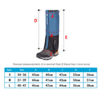 Waterproof Snow Hiking Gaiters for Boots (Universal Fit)