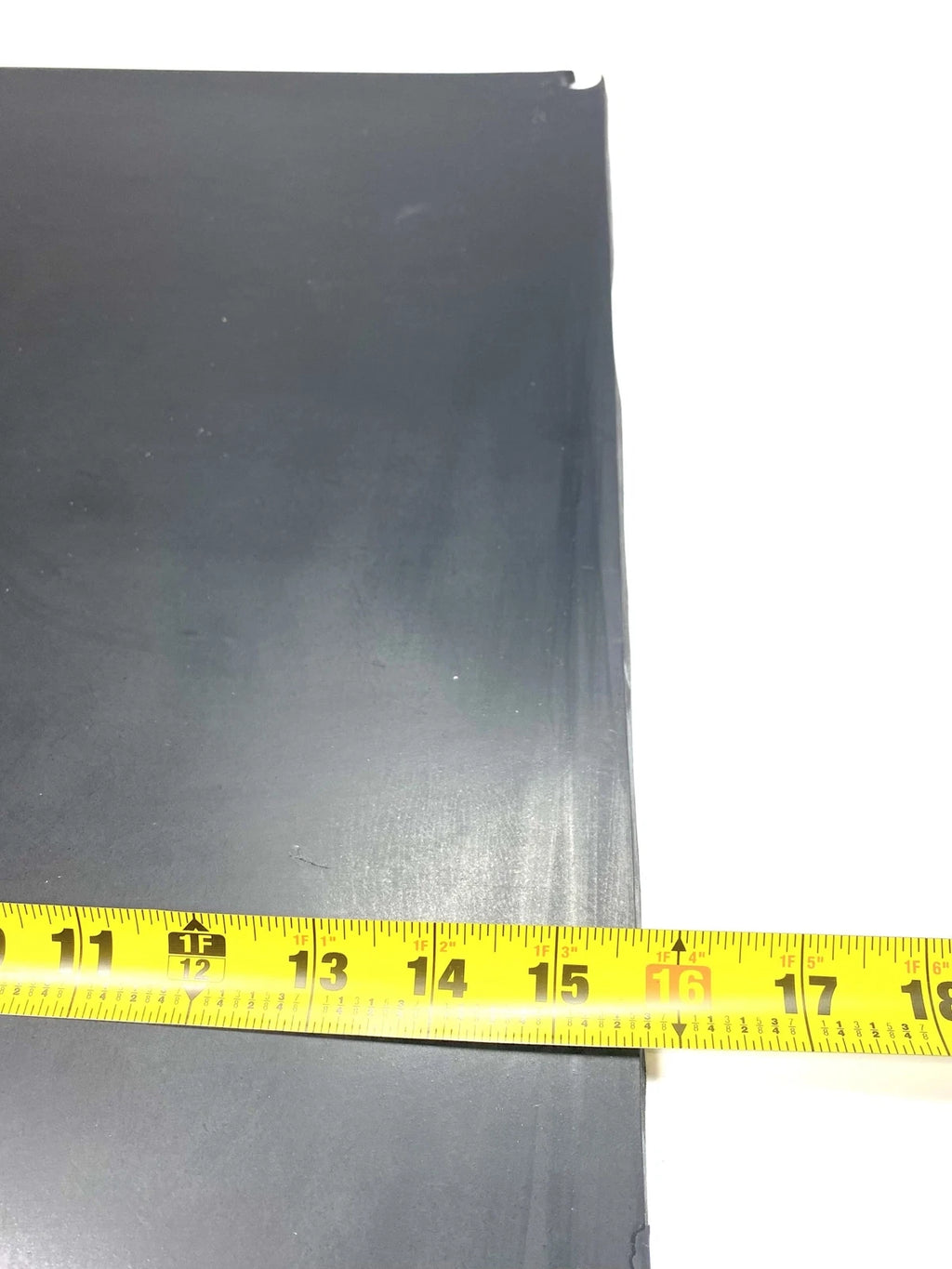 Set of 2 Heavy Duty Rubber Tile Sheets 1/4'' Thick 15 x 19