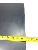 Set of 2 Heavy Duty Rubber Tile Sheets 1/4'' Thick 15 x 19
