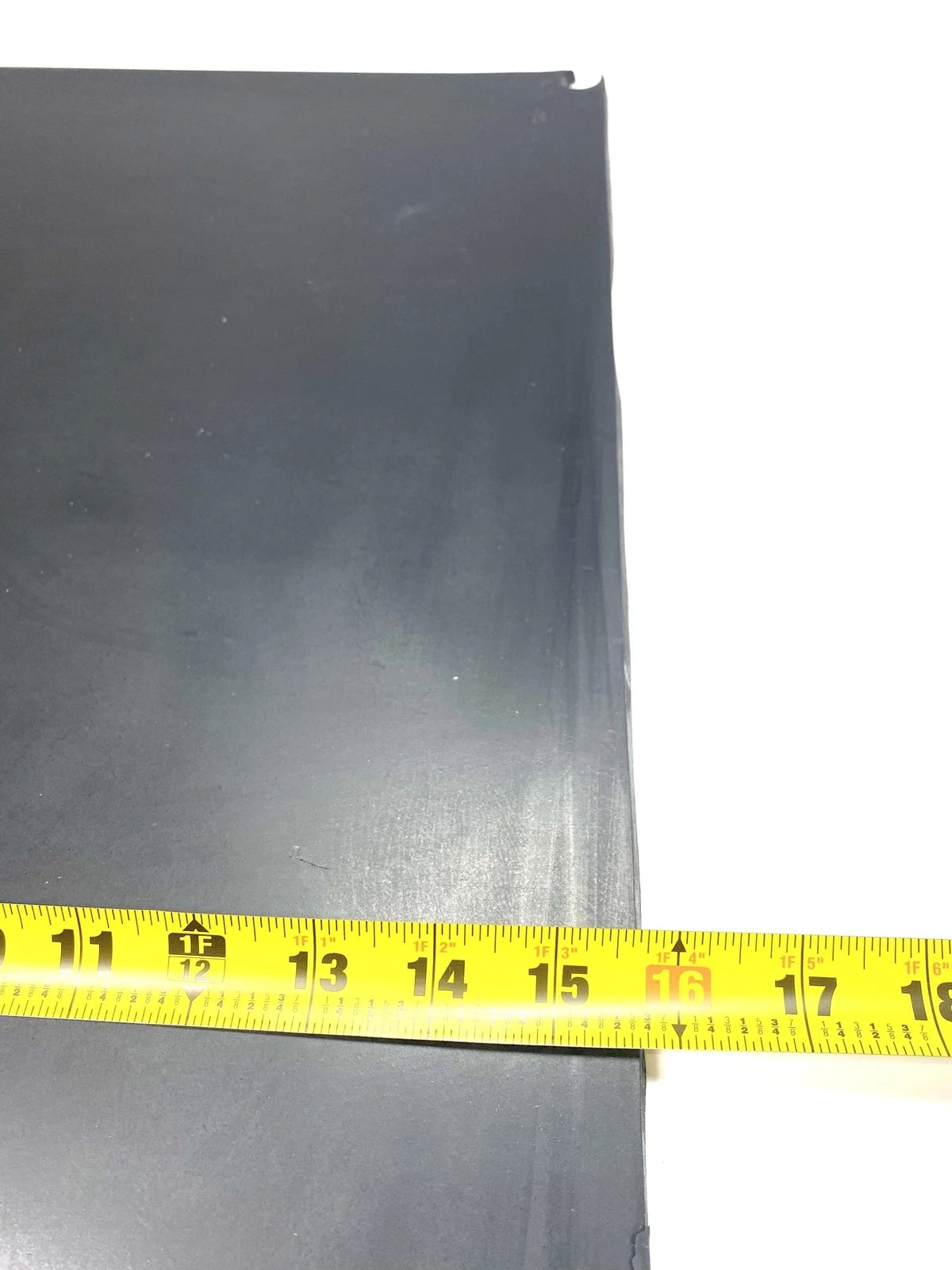 Set of 2 Heavy Duty Rubber Tile Sheets 1/4'' Thick 15 x 19