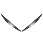 2X Headlight Eyelid Trim for Skoda Octavia MK3 (2015–2017)