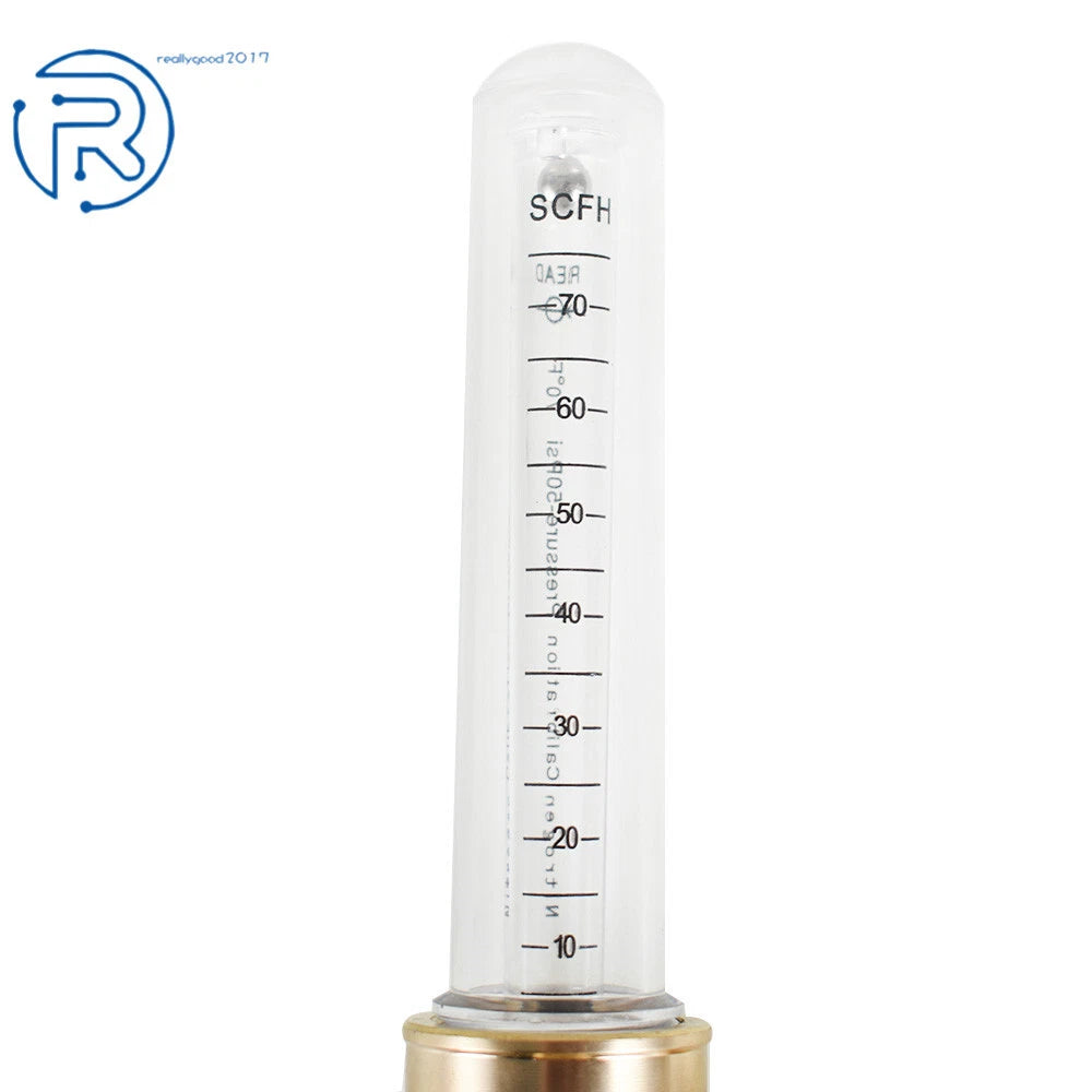 Nitrogen Flow Meter for Brass Applications (Max 50 PSIG)