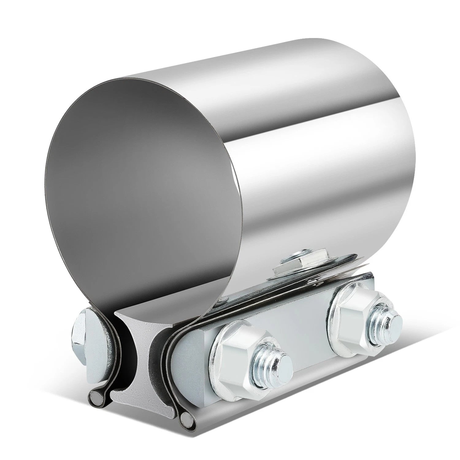 2" OD Butt Joint Band Exhaust Clamp for Universal Applications (2010–2023)