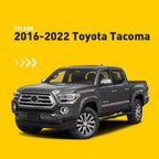 Set of 4 Vent Ring Outer Trim Covers Red Alloy for Toyota Tacoma (2016–2022)
