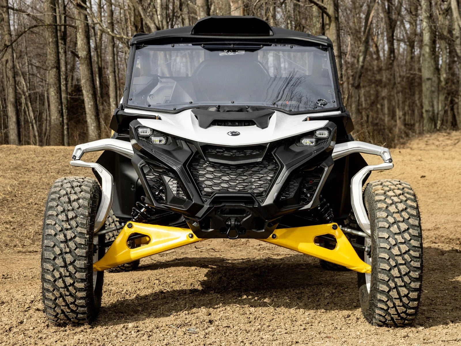 Scratch-Resistant Full Windshield for Can-Am Maverick R (2013–2023)