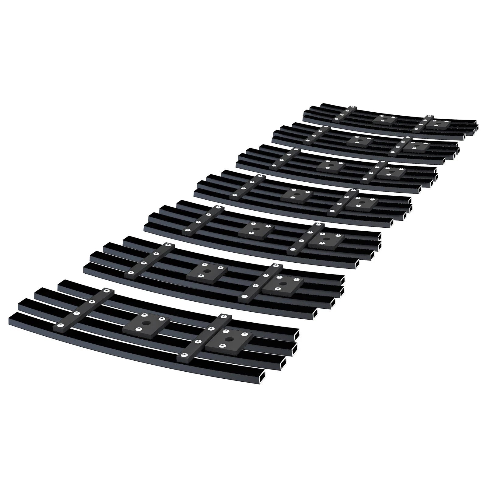 Upper Stainless Black Billet Grille Insert for Hummer H3/H3T (2006-2010)