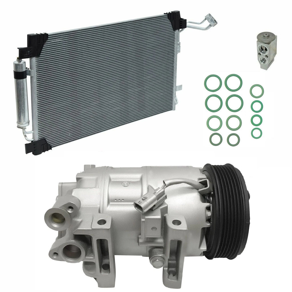 AC Compressor Kit With Condenser for Nissan Altima 2.5L (2013-2018)