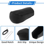 1 Pc Gear Shift Knob Cover for Toyota RAV4 (2013–2016) Black Faux Leather