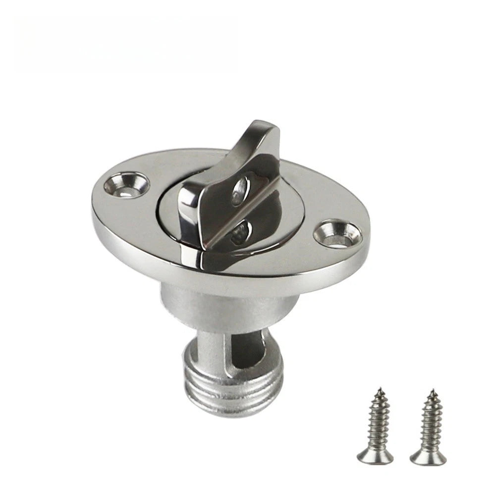 316 SS Drain Elliptical Hand-twist for Boat Maintenance