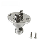 316 SS Drain Elliptical Hand-twist for Boat Maintenance