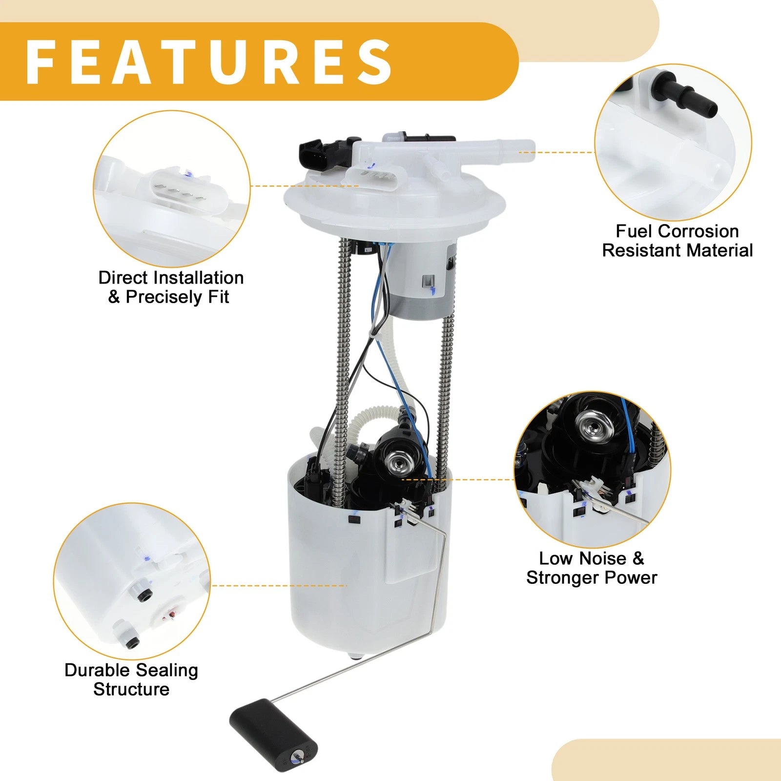 Fuel Pump Assembly for Chevy Express, GMC Savana (2010–2016) No. 2202542427