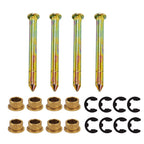 Set of 4 Door Hinge Pins Bushing Kit for Ford F-150 F-250 F-350 Bronco
